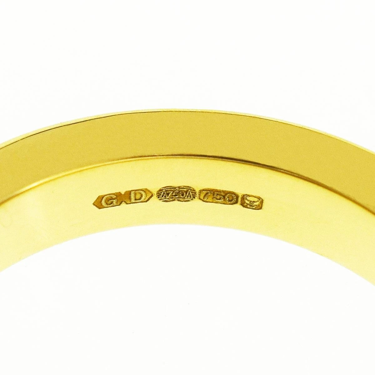 GRAFF Yellow Diamond 18 Karat Yellow Gold Thread Set Eternity Band Ring 7 GRAFF Yellow Diamond 18 Karat Yellow Gold Thread Set Eternity Band Ring – Image 5