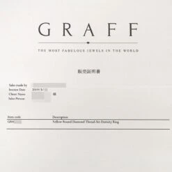 GRAFF Yellow Diamond 18 Karat Yellow Gold Thread Set Eternity Band Ring 20 GRAFF Yellow Diamond 18 Karat Yellow Gold Thread Set Eternity Band Ring -Mode Bijouterie Magasin common 32220306 9 master