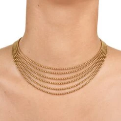 Cartier Draperie De Décolleté 18k Yellow Gold Multi Choker Necklace 13 Cartier Draperie De Décolleté 18k Yellow Gold Multi Choker Necklace -Mode Bijouterie Magasin doverjewelryE1141802FF master