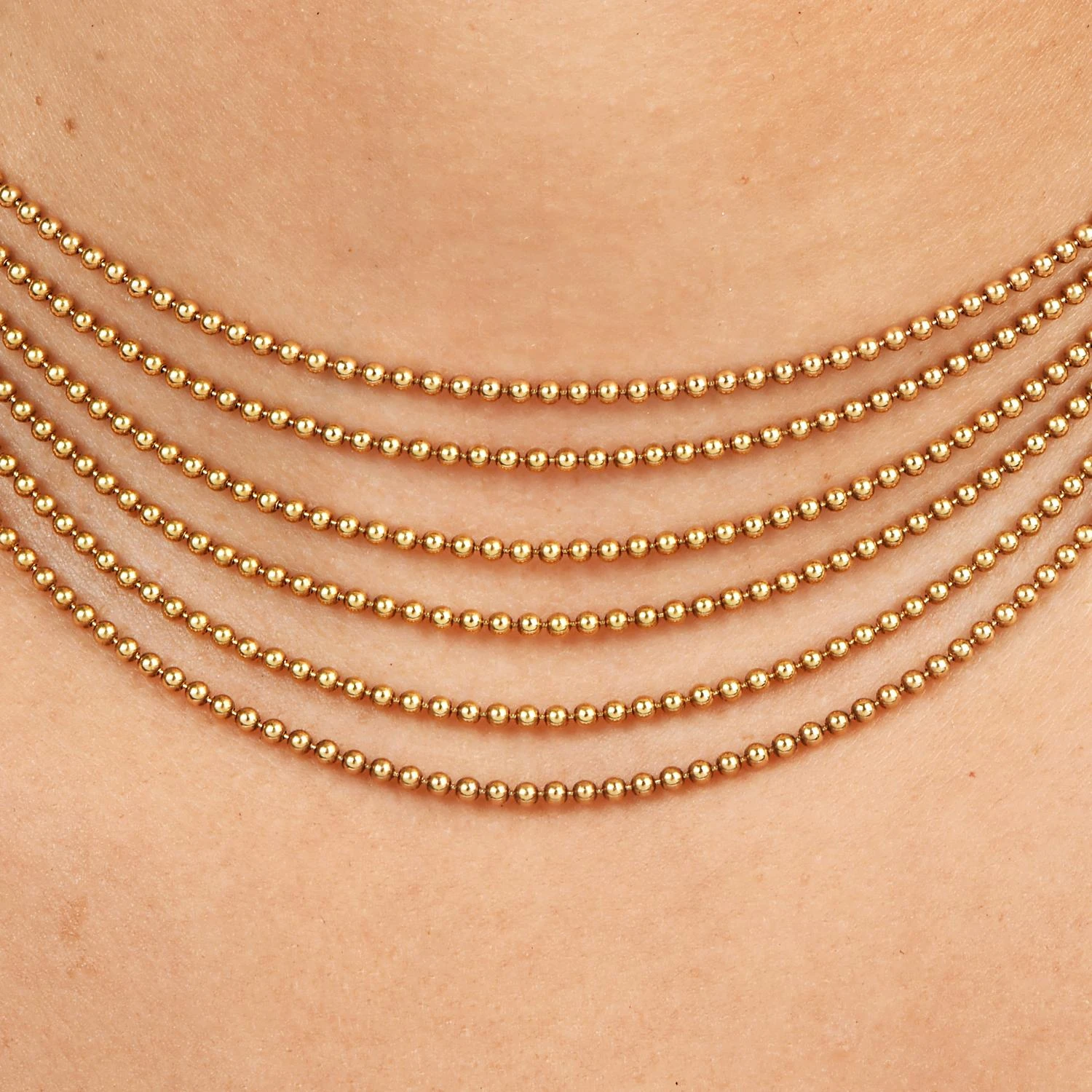 Cartier Draperie De Décolleté 18k Yellow Gold Multi Choker Necklace 10 Cartier Draperie De Décolleté 18k Yellow Gold Multi Choker Necklace – Image 8