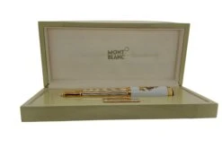 Montblanc Fountain Pen Marquise De Pompadour, Meissen Limited Edition 4810 New -Mode Bijouterie Magasin ei 1638283158682 removebg master
