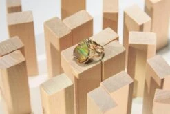 Engagement Opal Ring Gold Unisex Tree Of Fantasy Forest Lotr Style -Mode Bijouterie Magasin gabilo 1588 master