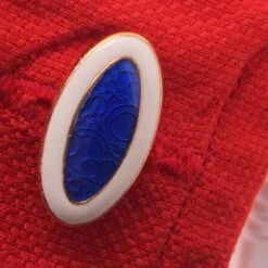 Berca Champlevé Hand Enameled White Royal Blue Gold Sterling Silver Cufflinks -Mode Bijouterie Magasin gm 200 cil xx7 master