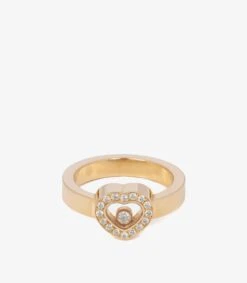 Chopard Diamond Set 18 Carat Yellow Gold Heart Design Happy Diamonds Ring 15 Chopard Diamond Set 18 Carat Yellow Gold Heart Design Happy Diamonds Ring -Mode Bijouterie Magasin i03 master 1