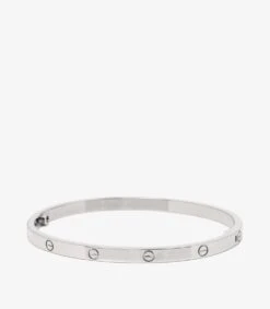 Cartier 18 Carat White Gold SM Love Bangle -Mode Bijouterie Magasin i03 master 3