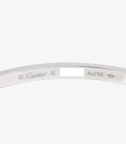 Cartier 18 Carat White Gold SM Love Bangle -Mode Bijouterie Magasin i05 master 2