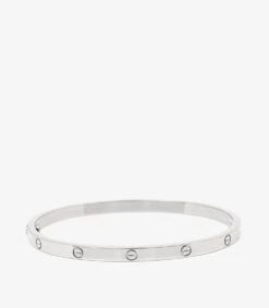 Cartier 18 Carat White Gold SM Love Bangle -Mode Bijouterie Magasin i06 master 2