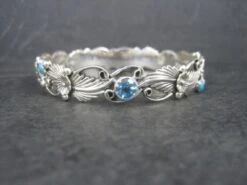 Southwestern Sterling Topaz Turquoise Bangle Bracelet 14 Southwestern Sterling Topaz Turquoise Bangle Bracelet -Mode Bijouterie Magasin il 1140xN 3249175258 pz5m master