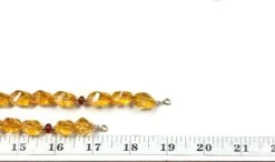 Faceted Citrine Nugget Beaded Necklace With Garnets And Yellow Gold 15 Faceted Citrine Nugget Beaded Necklace With Garnets And Yellow Gold -Mode Bijouterie Magasin image006 master