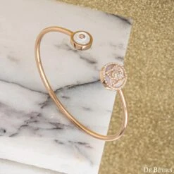 De Beers Rose Gold Mother Of Pearl & Diamond Enchanted Lotus Bracelet B102175 -Mode Bijouterie Magasin image master 16