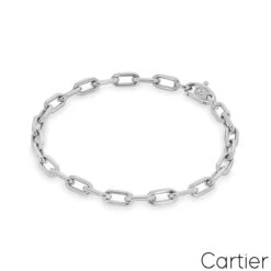 Cartier White Gold Link Bracelet 12 Cartier White Gold Link Bracelet -Mode Bijouterie Magasin image master 21