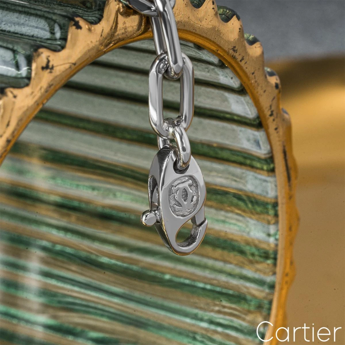 Cartier White Gold Link Bracelet 7 Cartier White Gold Link Bracelet – Image 5