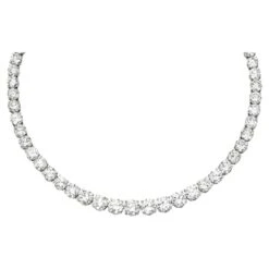 15.60 Carat Riviera Diamond Tennis Necklace -Mode Bijouterie Magasin j 13384202 1632298423947 bg processed master