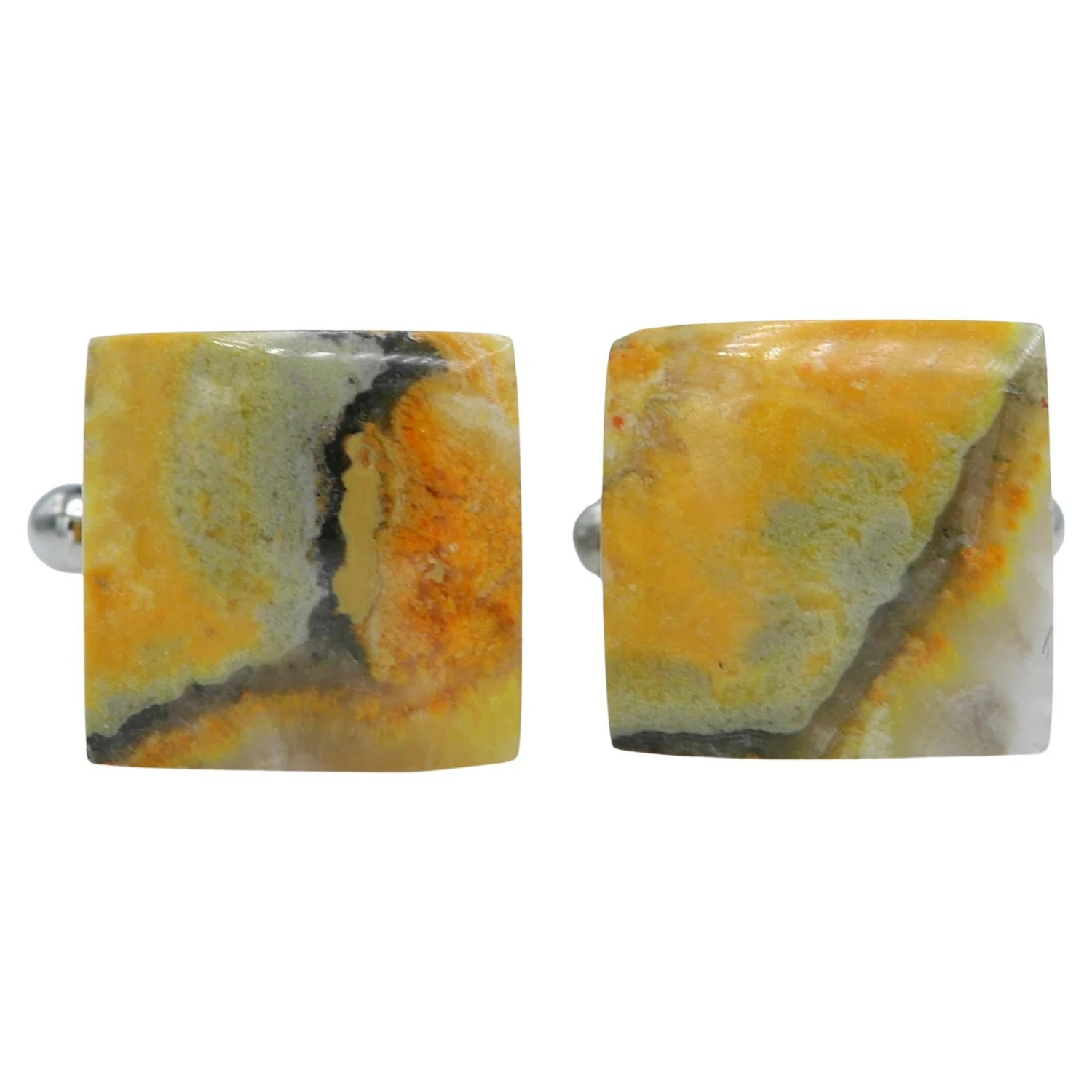 Natural Stone Cufflink Men's Cufflinks Square Shape Natural Stone Men's Jewelry 3 Natural Stone Cufflink Men's Cufflinks Square Shape Natural Stone Men's Jewelry