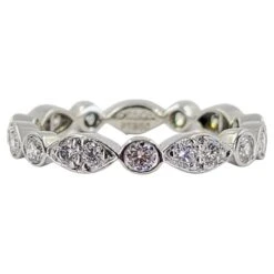 Tiffany & Co. Platinum Jazz Diamond Eternity Ring