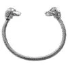 Paul Eaton Sculpted Labrador Retriever Heads On Sterling Silver Twisted Bangle -Mode Bijouterie Magasin j 16447092 1678911095902 bg processed