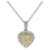 Unknown Natural Yellow Heart And White Diamond .99 Carat TW Gold Drop Pendant 2 Unknown Natural Yellow Heart And White Diamond .99 Carat TW Gold Drop Pendant -Mode Bijouterie Magasin j 16477792 1658428439370 bg processed