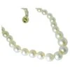 Unknown Cultured Japanese Large Round Pearls Finished With A Yellow Gold Ball Clasp