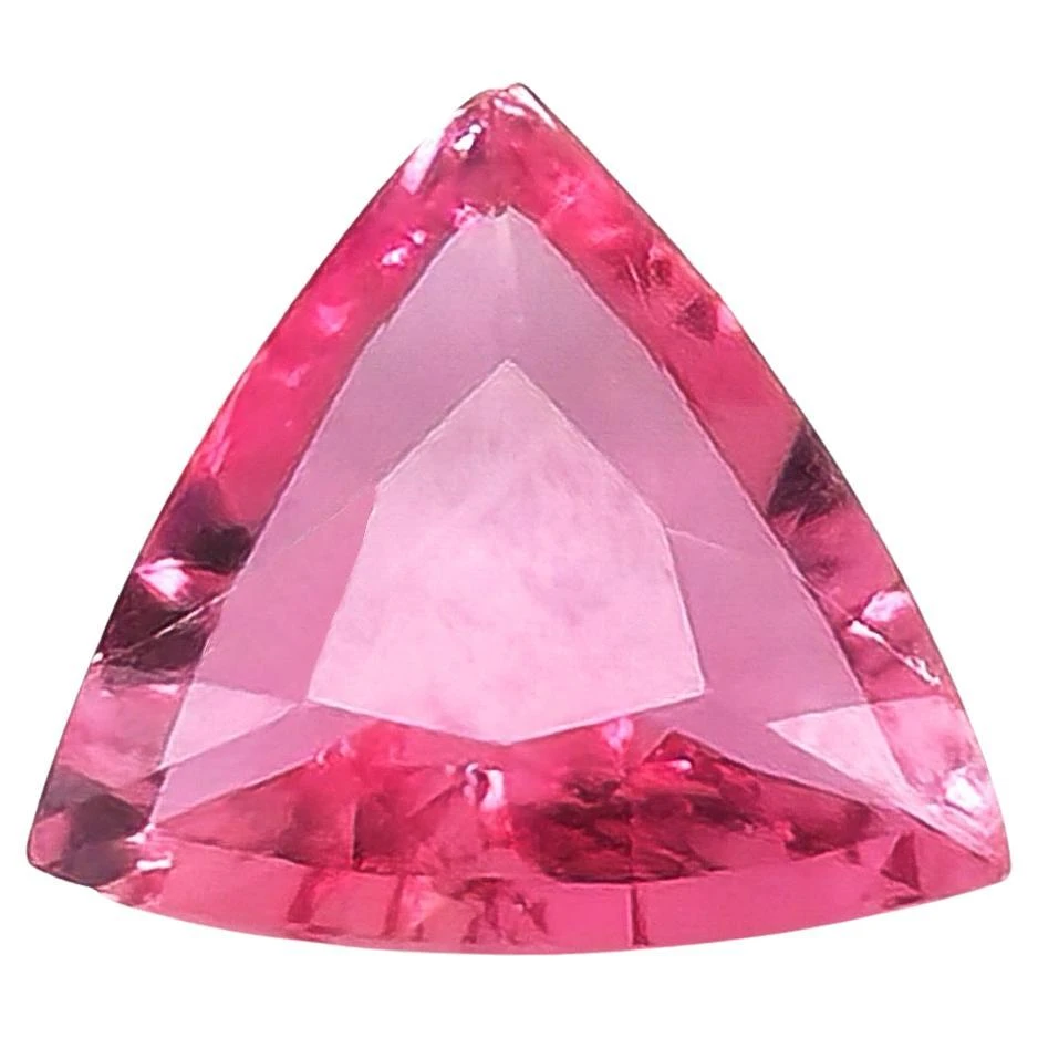 GRS Certified 0.46 Carat Orangy-Pink Padparadscha Sapphire, Unheated Sapphire 3 GRS Certified 0.46 Carat Orangy-Pink Padparadscha Sapphire, Unheated Sapphire