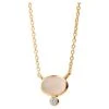 Syna Yellow Gold Mother Of Pearl Necklace With Diamond 2 Syna Yellow Gold Mother Of Pearl Necklace With Diamond -Mode Bijouterie Magasin j 18820492 1679690819786 bg processed
