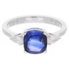 Natural Blue Sapphire Gemstone Ring Pear Diamond 18 Karat White Gold Jewelry 2 Natural Blue Sapphire Gemstone Ring Pear Diamond 18 Karat White Gold Jewelry -Mode Bijouterie Magasin j 18837672 1679920618483 bg processed