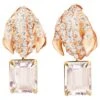 18 Karat Rose Gold Clip-On Earrings With 62 Diamonds And Morganites 1 18 Karat Rose Gold Clip-On Earrings With 62 Diamonds And Morganites -Mode Bijouterie Magasin j 18892762 1680400014508 bg processed