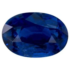 Unknown 5.25 Carat Blue Sapphire Oval Loose Gemstone