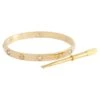 Cartier Love 18k Yellow Gold 6 Diamond Bracelet -Mode Bijouterie Magasin j 19091432 1682326970912 bg processed