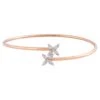 Marquise Diamond Flower Design Bangle Bracelet 18 Karat Rose Gold Fine Jewelry -Mode Bijouterie Magasin j 19206432 1683357971185 bg processed