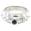 Unknown 14k White Gold Sapphire Scattered Diamond Ring 2 Unknown 14k White Gold Sapphire Scattered Diamond Ring -Mode Bijouterie Magasin j 19310382 1684344856051 bg processed