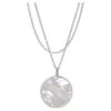 Mimi Milano Shelley 18k White Gold, Diamond & Mother Of Pearl Necklace