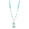 Amazing Art Deco Design With 15.65 Carats Of Emeralds And Diamonds On Necklace