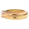 Cartier Trinity Ring 18k Tricolor Gold Small -Mode Bijouterie Magasin j 19327042 1684401658813 bg processed