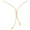 Alberto 14k Yellow Gold Structured Lariat Bead Necklace -Mode Bijouterie Magasin j 19370502 1684768525434 bg processed