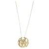 Tiffany & Co. Atlas Circle Pendant In 18k Yellow Gold