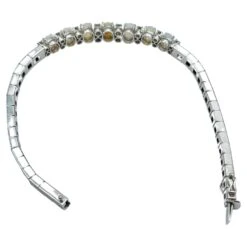 Unknown Majestic Whitegold Bracelet With Diamonds And Crystal Fire Opal -Mode Bijouterie Magasin j 19378872 1684937806712 bg processed