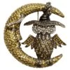 Heidi Daus Moonlighting Owl On Moon Crystal Accented Pin Brooch -Mode Bijouterie Magasin j 19393572 1684969513233 bg processed