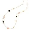 30.75ct Onyx, Pink Opal And White Diamonds Long Square Necklace In 18k Rose Gold 1 30.75ct Onyx, Pink Opal And White Diamonds Long Square Necklace In 18k Rose Gold -Mode Bijouterie Magasin j 19401872 1685026120791 bg processed