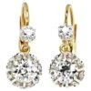 Unknown 1.40 Carat Old Euro-Cut Dimaond Earrings, 18k Yellow Gold, Platinum 2 Unknown 1.40 Carat Old Euro-Cut Dimaond Earrings, 18k Yellow Gold, Platinum -Mode Bijouterie Magasin j 19444962 1685540757462 bg processed