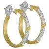 Unknown 0.56 Carat Diamond Earrings, 18k Yellow Gold 2 Unknown 0.56 Carat Diamond Earrings, 18k Yellow Gold -Mode Bijouterie Magasin j 19446062 1685546815090 bg processed