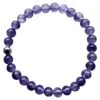 Violet Crown Chakra Beaded Bracelet Natural Semi Precious Gem Silver J Dauphin 1 Violet Crown Chakra Beaded Bracelet Natural Semi Precious Gem Silver J Dauphin -Mode Bijouterie Magasin j 19451062 1685592775388 bg processed