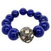 Lapis & Rose Cut Diamond Ball Beaded Bracelet 2 Lapis & Rose Cut Diamond Ball Beaded Bracelet -Mode Bijouterie Magasin j 19469612 1685774118097 bg processed