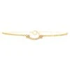 Tiffany & Co. T Smile Chain Bracelet 18k Yellow Gold With Diamonds Mini