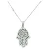 18 K White Gold Diamonds Protection Hand Necklace -Mode Bijouterie Magasin j 19474862 1685858142816 bg processed