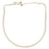 Illusion Setting Diamond Choker Necklace 2.13 Carats 14 Karat Yellow Gold