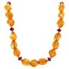 Faceted Citrine Nugget Beaded Necklace With Garnets And Yellow Gold 1 Faceted Citrine Nugget Beaded Necklace With Garnets And Yellow Gold -Mode Bijouterie Magasin j 19499342 1686248589498 bg processed
