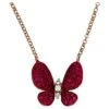 Unknown Ruby Butterfly Necklace In 18 Karat Rose Gold -Mode Bijouterie Magasin j 19507812 1686254359342 bg processed