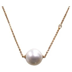 Gilin 18k Rose Gold Necklace With South Sea Pearl
