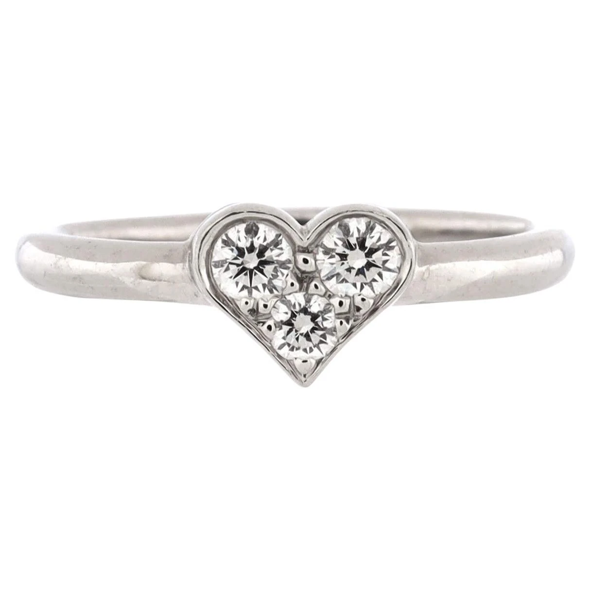 Tiffany & Co. Hearts Ring Platinum With Diamonds 3 Tiffany & Co. Hearts Ring Platinum With Diamonds