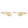 Gucci 18k Yellow Gold Gg Running Diamond Cuff Bracelet -Mode Bijouterie Magasin j 19521092 1686408744382 bg processed